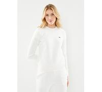 Vêtements Lacoste Sweatshirt SF9202 pour Femme 34 Blanc