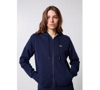 Vêtements Lacoste Sweatshirt Zippe SF5256 pour Femme 36 Bleu