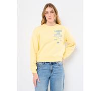 Vêtements Lacoste Sweatshirts col rond SF9620 pour Accessoires 44 Jaune
