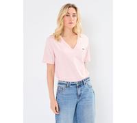 Vêtements Lacoste Tee-shirt col V TF3700 pour Femme 34 Rose