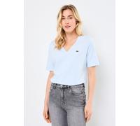 Vêtements Lacoste Tee-shirt col V TF3700 pour Femme 36 Bleu