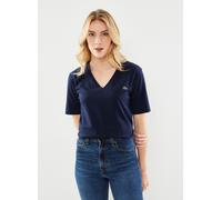 Vêtements Lacoste Tee Shirt col V TF7300 pour Accessoires 44 Bleu