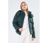 Vêtements Lacoste Veste courte siglée en duvet avec capuch pour Femme 34 Vert