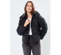 Vêtements Lacoste Veste courte siglée en duvet avec capuche pour Femme 42 Noir