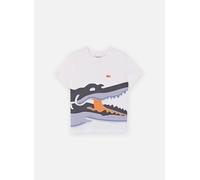 Vêtements Lacoste Watercolor Croc Tee pour Enfant 8A Blanc