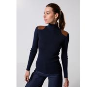 Vêtements Lauren Ralph Lauren Amanda-Long Sleeve-Pullover pour Femme XL Bleu