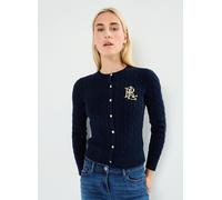 Vêtements Lauren Ralph Lauren Cardigan torsadé en coton pour Femme M Bleu