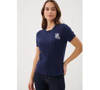 Lauren Ralph Lauren Pull Eyelah pour femme bleu marine Taille M