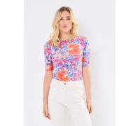 Vêtements Lauren Ralph Lauren Judy-Mid Sleeve-T-Shirt pour Accessoires L Multicolore