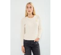 Vêtements Lauren Ralph Lauren Montiva-Long Sleeve-Pullover pour Femme M Blanc