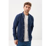 Lee Button Down Regular Fit Long Sleeve Shirt Bleu XL Homme