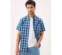 Vêtements Lee LEE BUTTON DOWN SS pour Homme XL Bleu