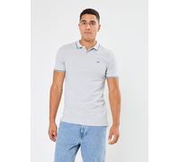 Polo Lee Small Logo manche courte gris - S