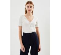 Vêtements Lee Ss Henley Ecru pour Femme L Blanc