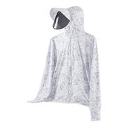 Vêtements Légers de Protection Solaire pour Hommes,Ensembles Rashguard pour Hommes Sweat à Capuche,Tee Shirt pour Surf Pêche Plongée Plage,T-Shirt Anti-UV Homme Rashguard Manche Longue