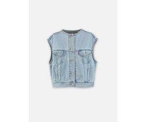 Vêtements Levi's Collarless Shrunken 90S-005NP pour Femme XS Bleu