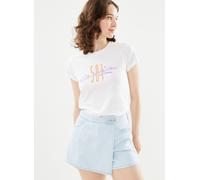 T-shirt Levi's Graphic Authentic manche courte blanc pur femme - XS