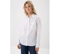 Levi's Harlie New BF Shirt Chemise à Bouton Bas, Bright White, XS Femmes
