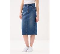 Vêtements Levi's HR BACK SLIT SKIRT LIGHT INDIGO - WORN I pour Femme 28 Bleu