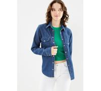 Levi's Femme Iconic Western Chemise à Bouton Bas, Air Space 3, XS