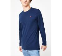 Levi's Homme Long-Sleeve Original Housemark Tee, Cotton + Patch Dress Blues, L