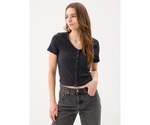 Vêtements Levi's Muse Ss Tee pour Femme S Noir
