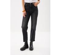 Vêtements Levi's RIBCAGE STRAIGHT ANKLE MED INDIGO - WORN IN pour Accessoires 28 X 27 Noir