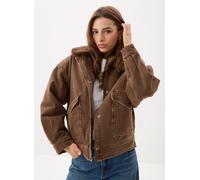 Vêtements Levi's® SHERPA BOMBER 1 BROWNS pour Femme L Marron