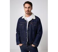 Levi’s Homme Veste denim Type III Sherpa Trucker doublée, Regular Fit, Bleu (Give It A Rinse Sherpa), L