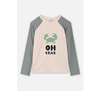 Vêtements Liewood Noah Placement Longsleeve Swim Tee pour Enfant 3A Blanc