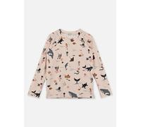 Vêtements Liewood Noah Printed Longsleeve Swim Tee pour Enfant 6A Blanc