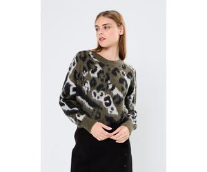Vêtements Lili Sidonio Young Ladies Knitted Animal print Sweate pour L Multicolore