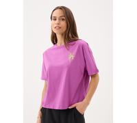 Vêtements Lili Sidonio Young Ladies Knitted Tee ML58EP pour Femme M Violet