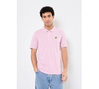 Lyle & Scott Plain Short Sleeve Polo Rose M Homme