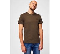 Lyle & Scott Hommes T-Shirt Uni Vert Olive XXL
