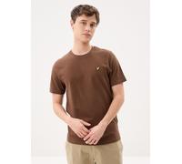 Vêtements Lyle & Scott Plain Tshirt pour Homme L Marron