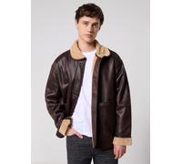 Vêtements Lyle & Scott Shearling Jacket pour Homme L Marron
