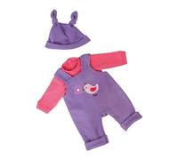 vêtements mis 38 cm trois pièces violet / rose
