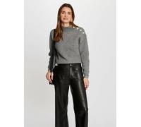 Morgan 232-MSTORI Pull-Over, Gris Anthracite, M Femme