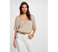 Morgan Femme 241-mchris Pull-over, Lin, XS EU