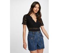 Morgan 242-DRIA T-Shirt, Noir, Large Femme