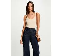 MORGAN Femme 251-didoa Débardeurs, Ivoire M, XL EU