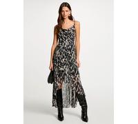 MORGAN Femme 251-rema1 Robe, Noir, 34 EU