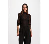 Vêtements Morgan 252-TMESH pour Femme M Noir