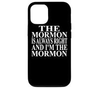 Vêtements mormons | Design Mignon et drôle de mormons Coque pour iPhone 12/12 Pro