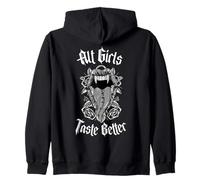 Vêtements My Freaky World Goth Alt - Alt Girls Taste Better Sweat à Capuche