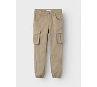 Vêtements Name it Nitbamgo RegR Twi Ca Pant M pour Accessoires 13A Gris