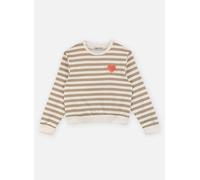 NAME IT Sweat-shirt 'NKFBELL' mastic / pêche / blanc, Taille 134-140