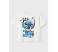 Vêtements Name it Nkfdiri Stitch Ss Nreg Top Noos Wdi 13238482 pour Accessoires 13 - 14A Blanc
