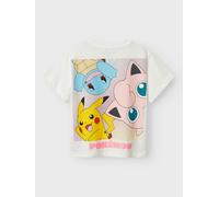 Vêtements Name it Nkfdyppi Pokemon Ss Rlx Top Noos Sky 13238555 pour Accessoires 7 - 8A Blanc